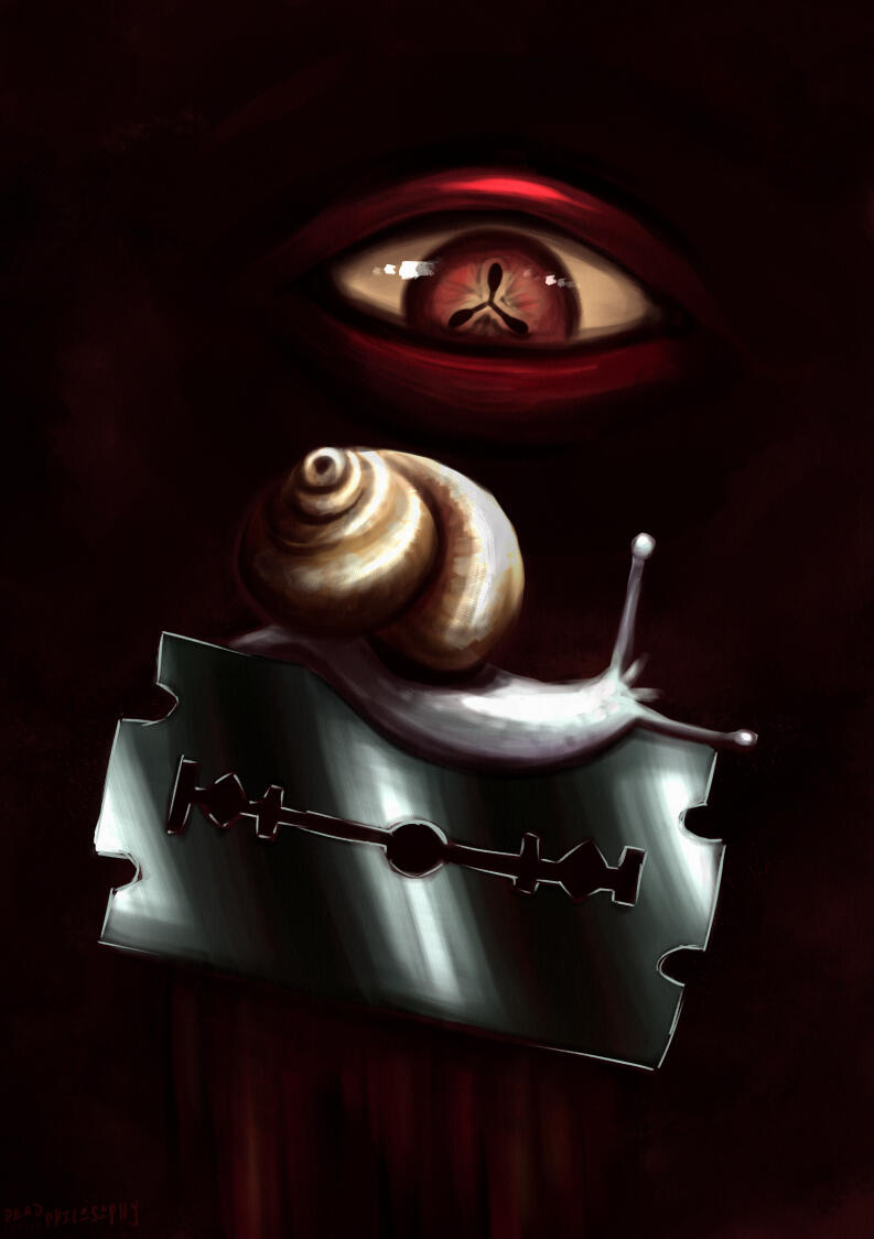 I am the snail on the edge of the razorblade.